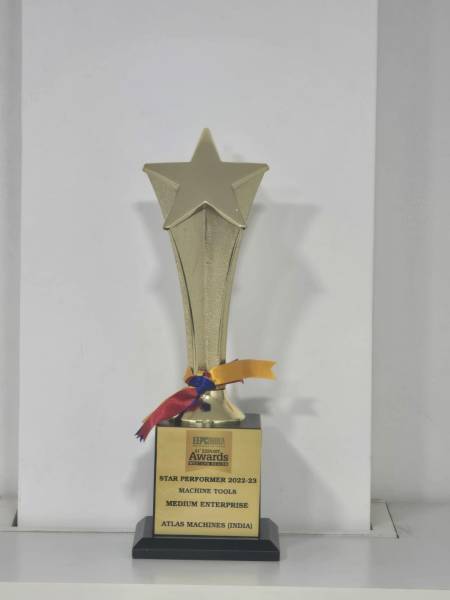 Atlas Machines India Wins EEPC INDIA Star Performer Award 2022–23 for Machine Tools Exports 