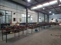 Industrial Workshop with Assembly Line Machinery
