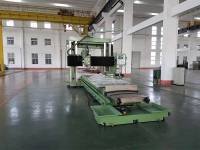 Large-Scale CNC Gantry Milling Machine in Manufacturing Facility